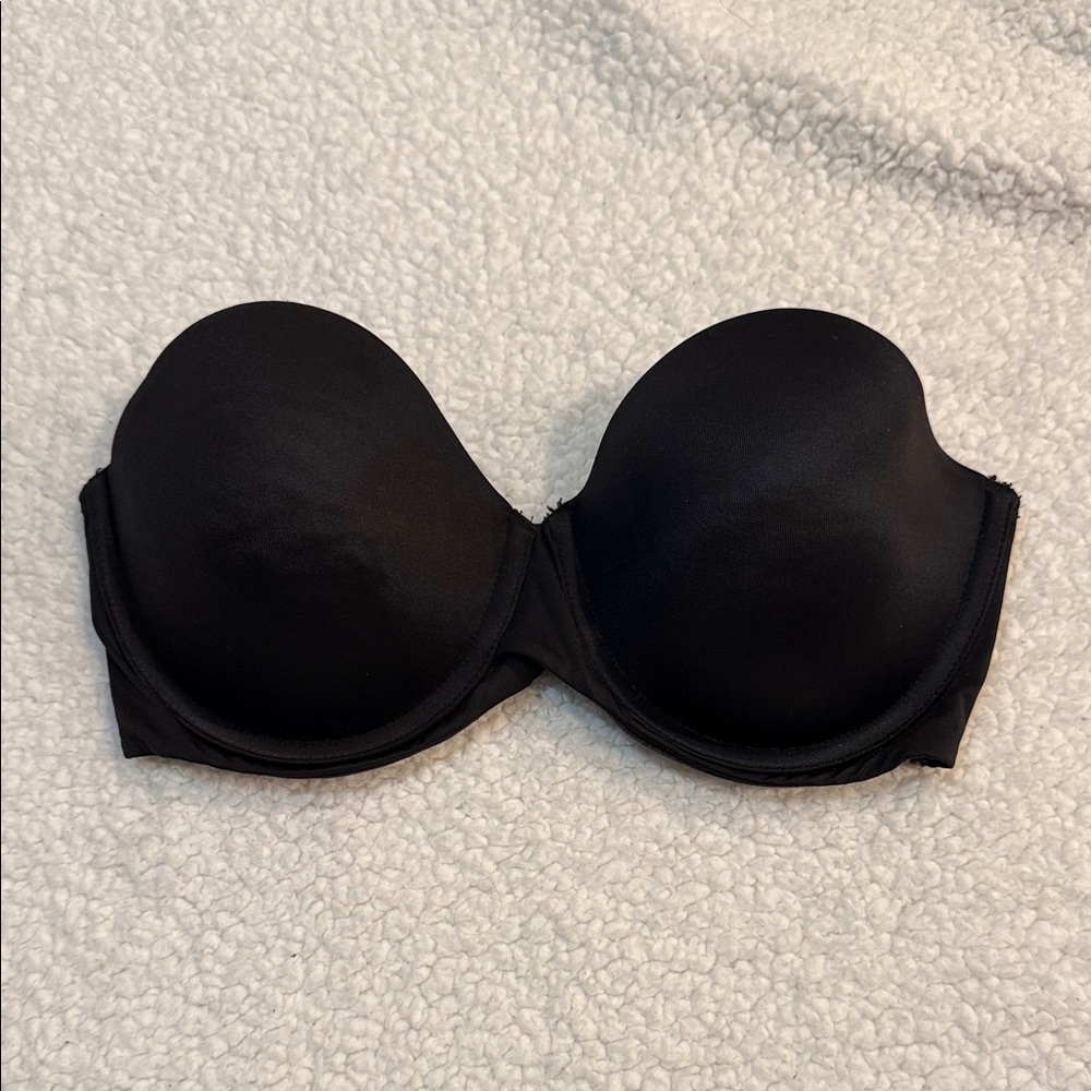Maidenform Classic Black Strapless Bra